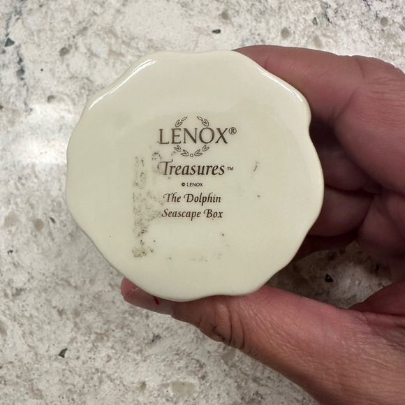 Lenox Dolphin Trinket Box - Picture 9 of 10